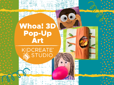 Whoa! 3D Pop-Up Art (5-12 Years)