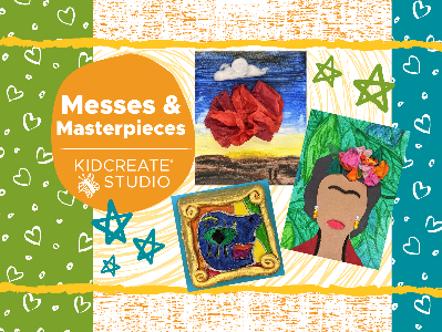 Kidcreate Studio - San Antonio. Messes & Masterpieces Weekly Class (5-12 Years)