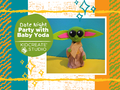 Kidcreate Studio - Eden Prairie. Date Night- Party with Baby Yoda (3-9 Years)