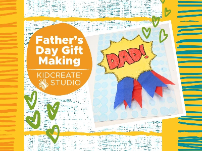 Kidcreate Studio - Eden Prairie. Father’s Day Gift Making Workshop (18 months- 6 years) 